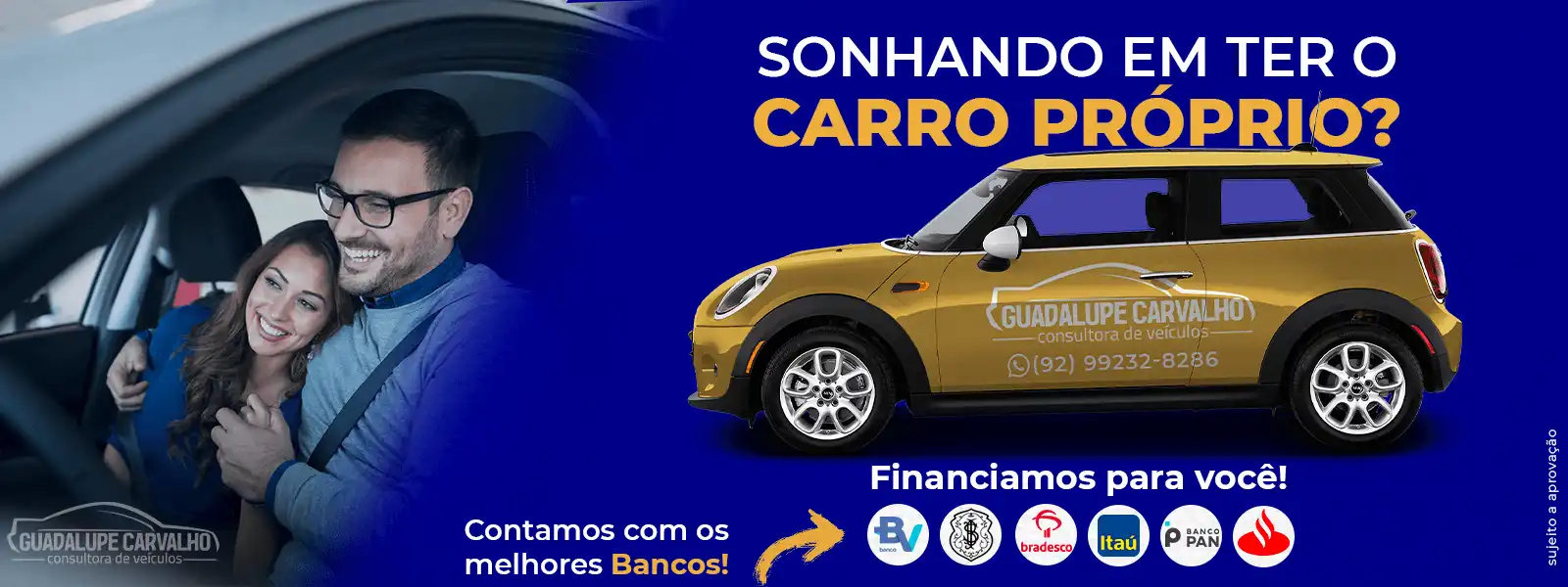 Guadalupe Carvalho, consultora de veículos em Manaus